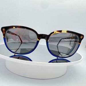 Tory Burch Tortoise Blue RX Eyeglass Frames TY 7111 1745/80 55-18-140